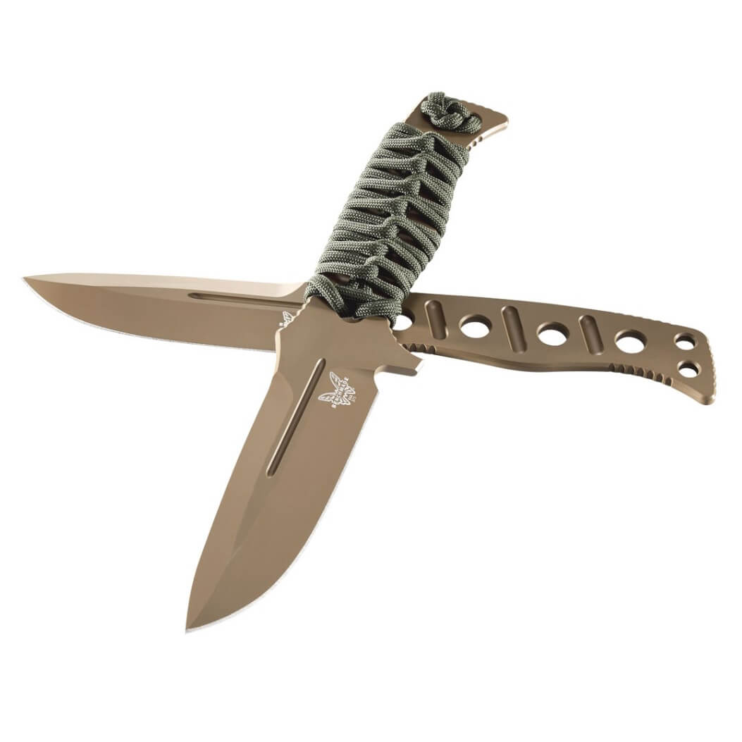 Faca Benchmade Fixed Adamas Flat Earth 375FE-1 aço CPM-CruWear