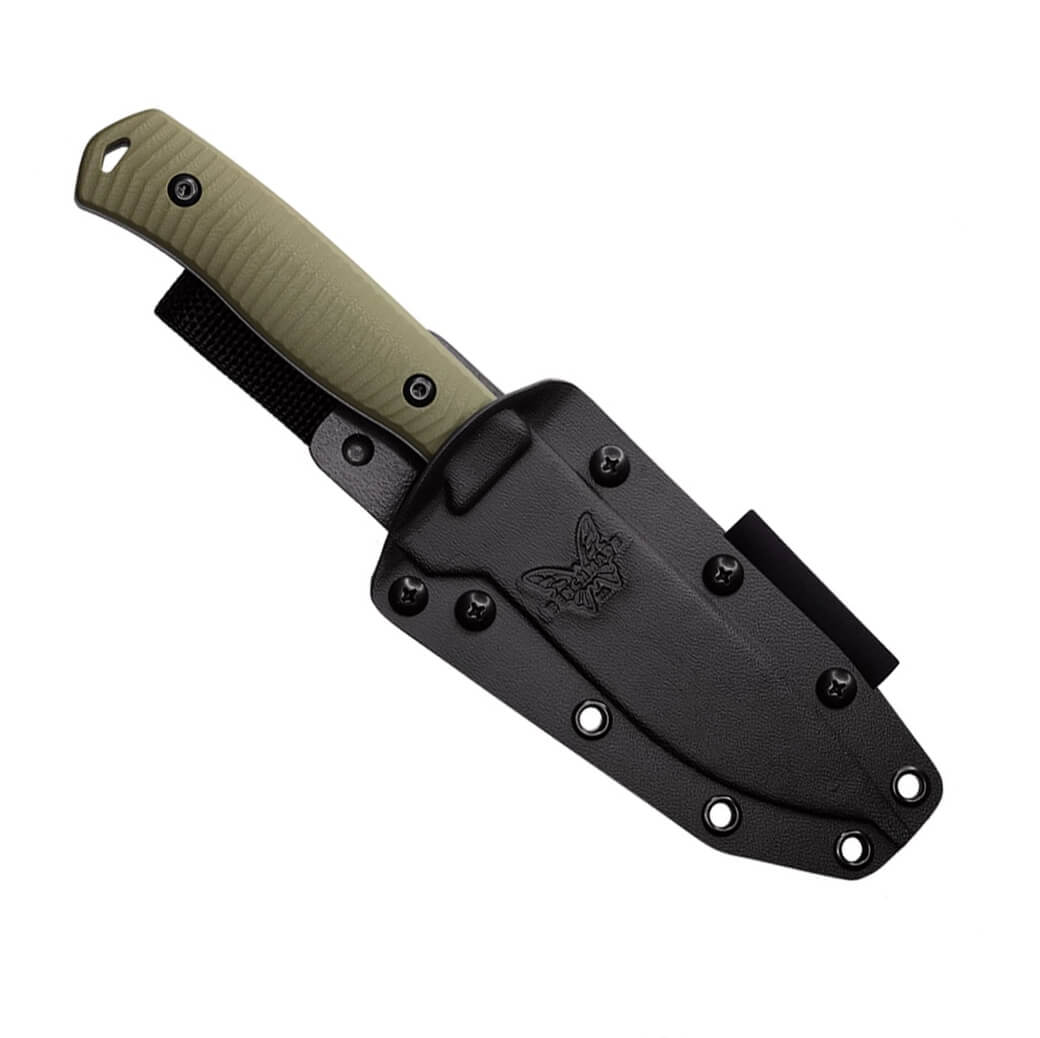 Faca Benchmade Anonimus 539GY com cabo verde G10