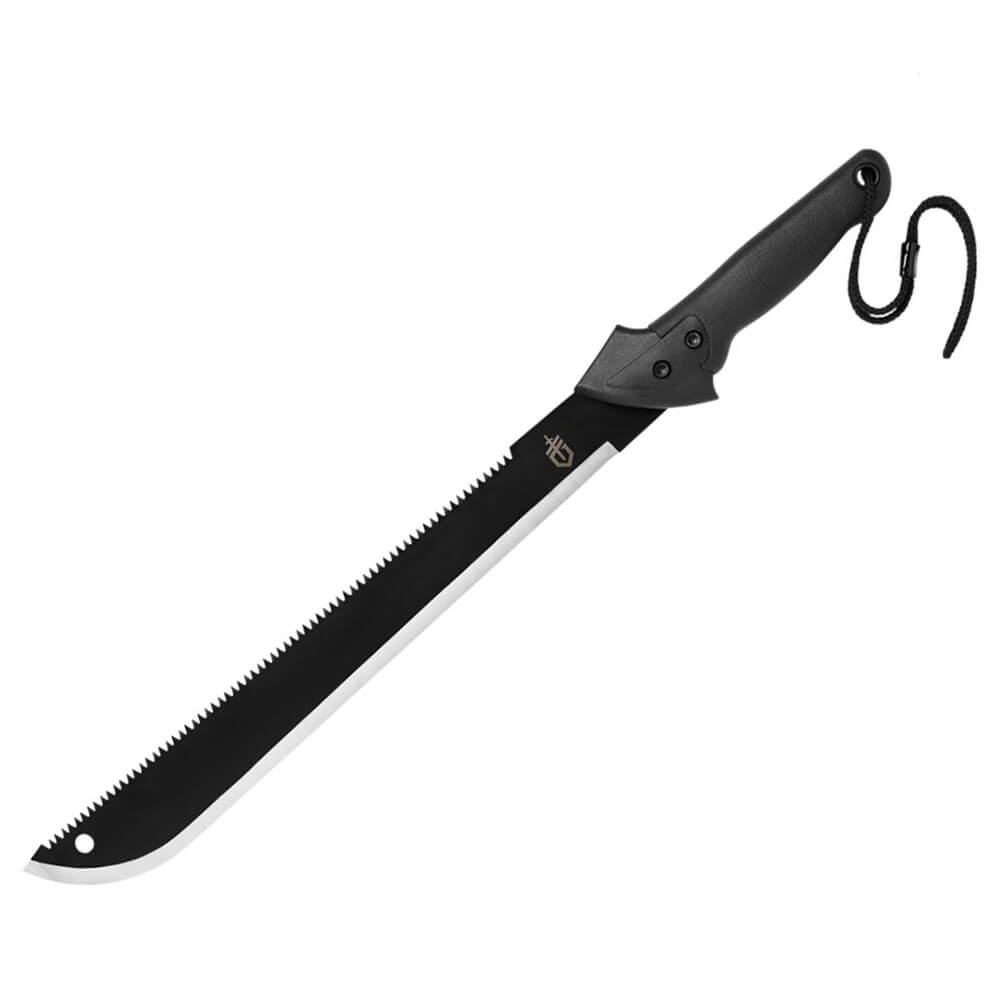 Gerber Gator Machete 31-000758 com cabo GFN e lâmina preta
