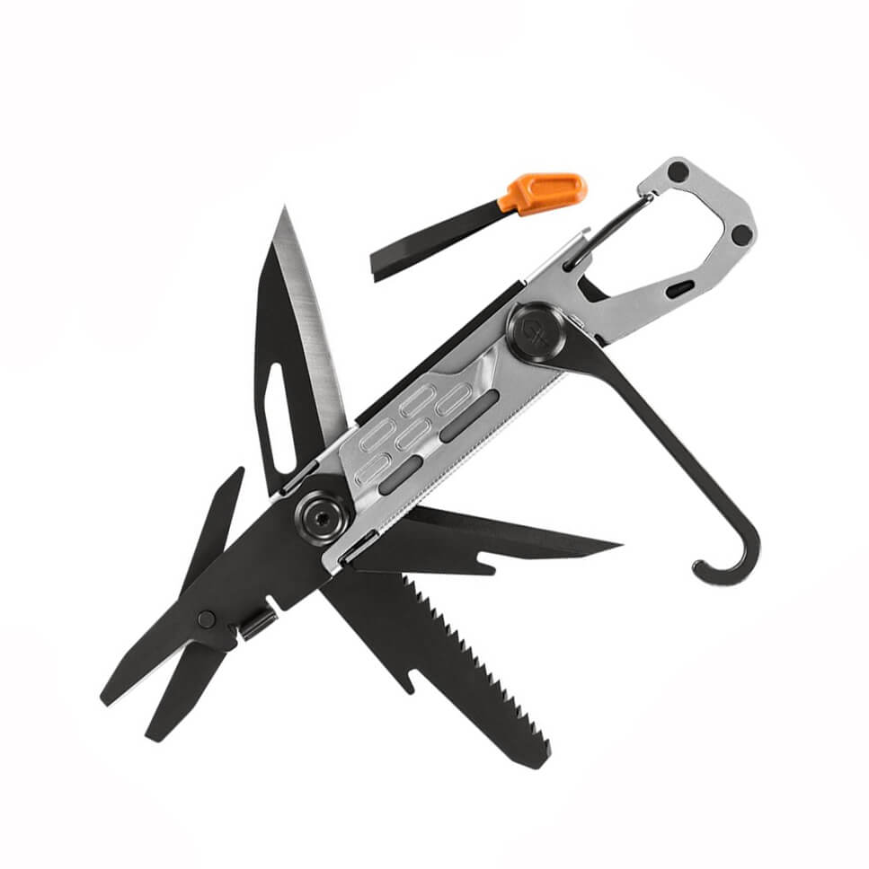 Gerber Stakeout Silver 31-001741 Mehrzweckmesser mit 11 Funktione...