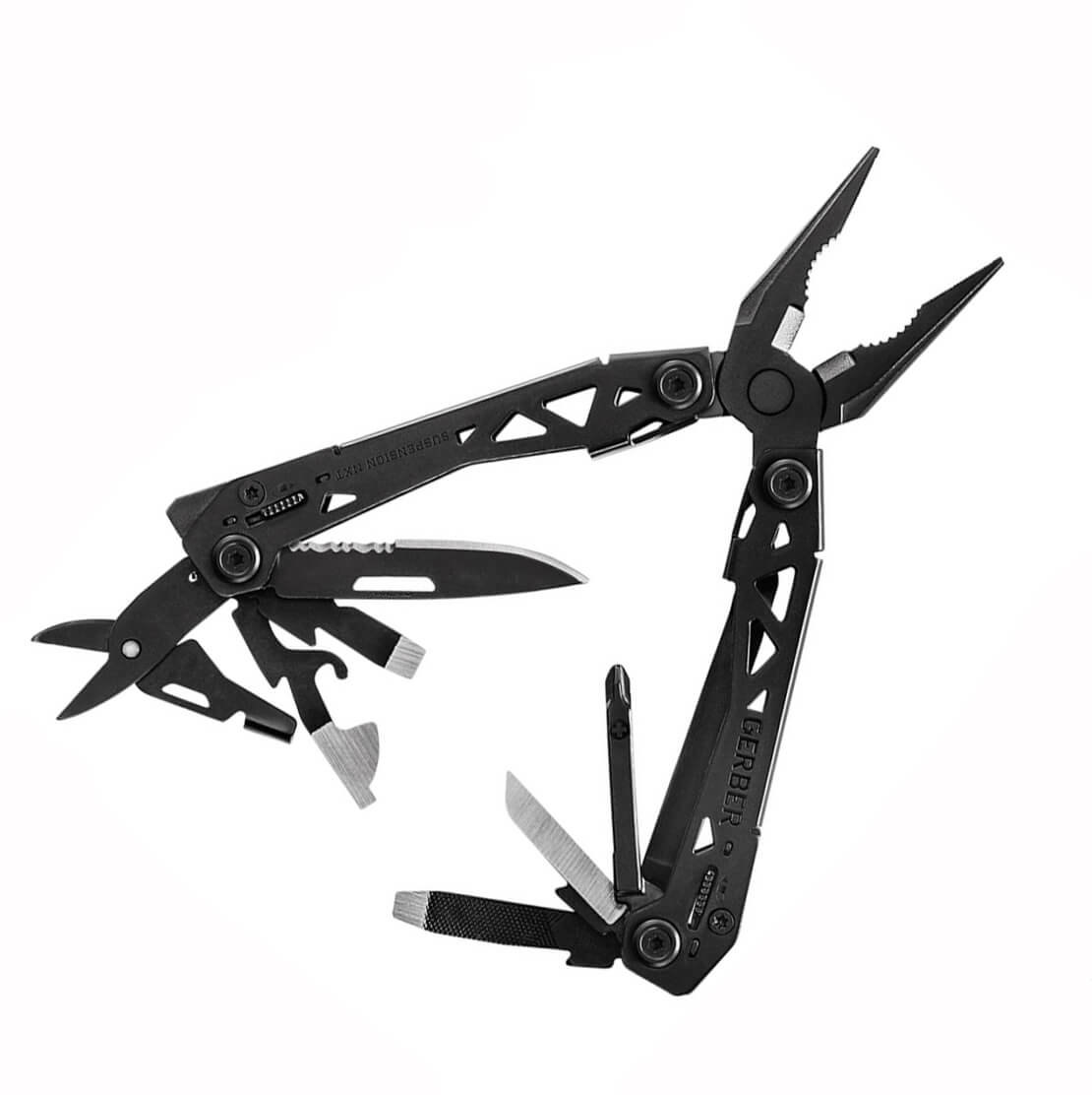 Gerber Suspension NTX Mehrzweckzange schwarz 30-001778 mit 15 Fun...