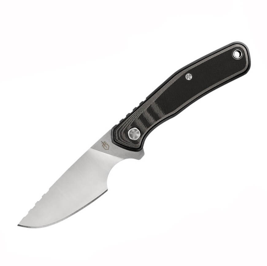 Faca tática Gerber downwind Caper Black 30-001820 com cabo G10 pr...