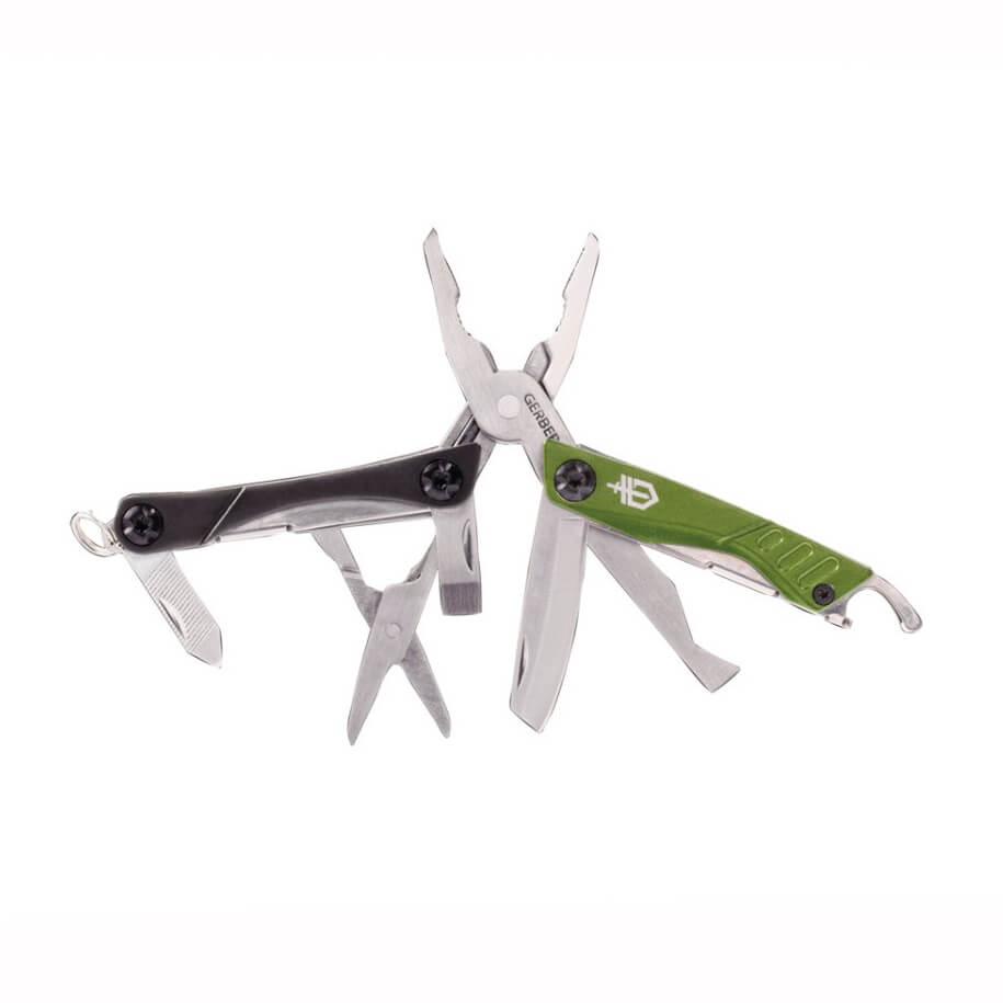 Gerber Dime Multi Tool 31-003621 Multizange mit grünem Griff