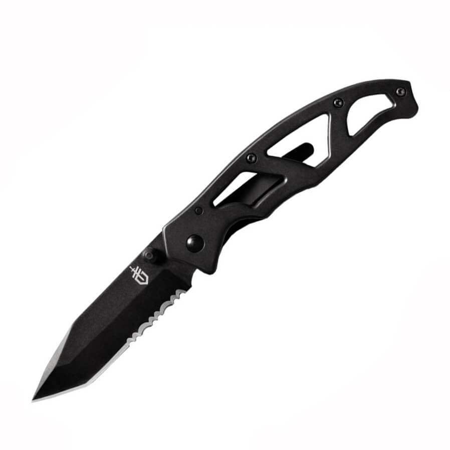 Gerber Paraframe I Tanto Black 31-003628 Taschenmesser mit schwar...