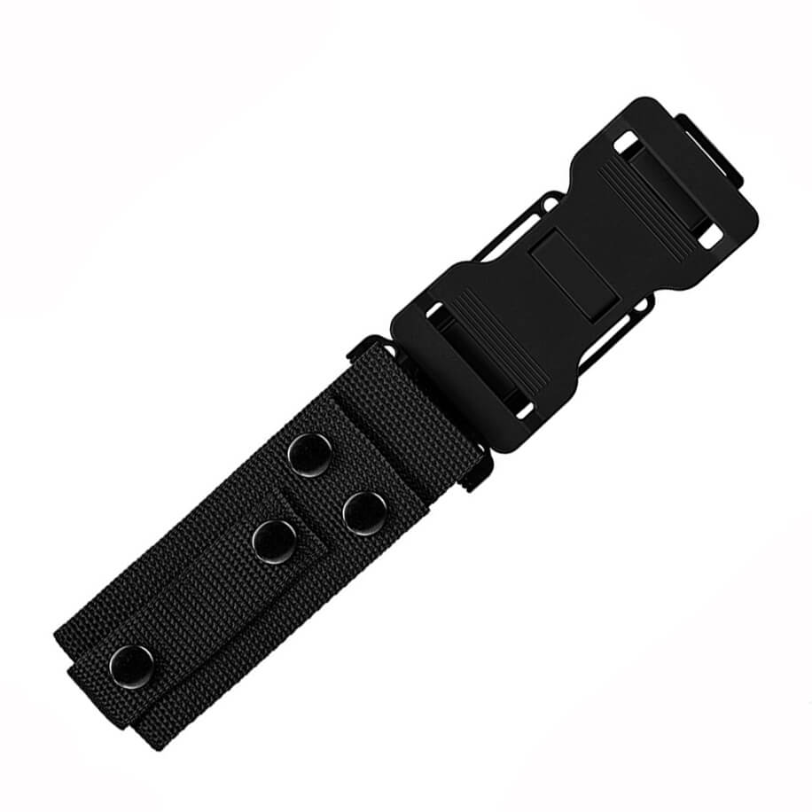 Gerber Strongarm fixed serrated taktisches Messer 31-003648 mit schwarzer Klinge und schwarzem Griff