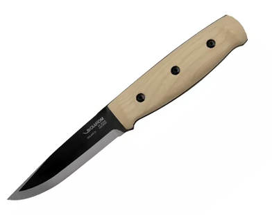 Lok Blackblade Ash Wood S Bushcraftmesser mit Eschenholz und 10,9...
