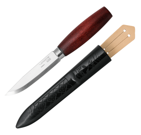 Couteau traditionnel suédois Morakniv Classic 2 avec une lame de 10,6 cm et un manche en bouleau. (13604)