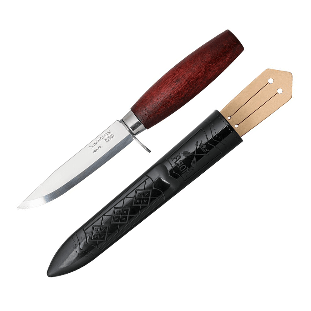 Faca tradicional sueca Morakniv Classic 2F com lâmina de 10,5 cm e cabo de bétula. (13606)