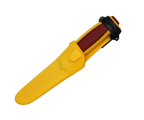 Cuchillo Morakniv Basic 546 Edición limitada 2023 de acero inoxidable y dispositivo seguridad.