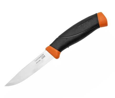 Couteau Morakniv Companion Burnt Orange avec lame de 10,3 cm en a...