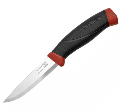 Couteau Morakniv Companion Dala Red avec lame de 10,3 cm en acier...