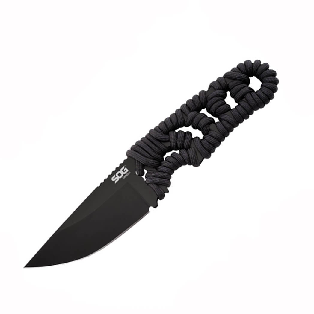 SOG Tangle Satin FX31K-CP Vollmesser mit Paracord-Griff