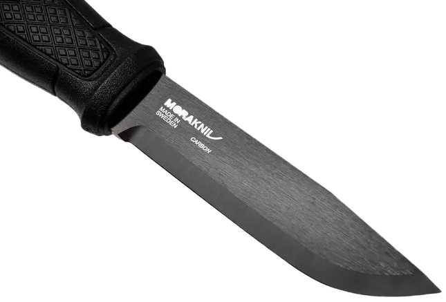 Cuchillo bushcraft Garberg Blackblade con Kit de supervivencia 13915 