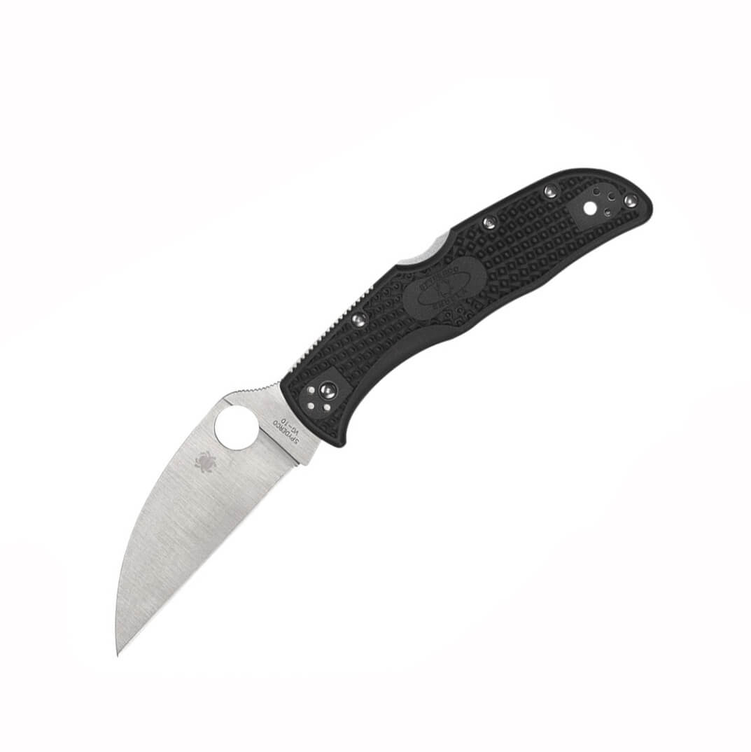 Spyderco Endela Taschenmesser mit schwarzem FRN-Griff und VG-10 P...