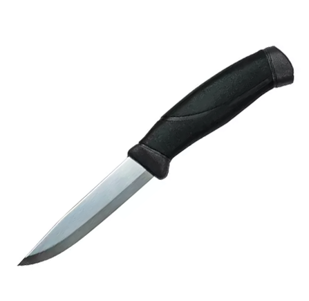 Morakniv Companion S Anthrazit – 10 cm Edelstahlmesser.
