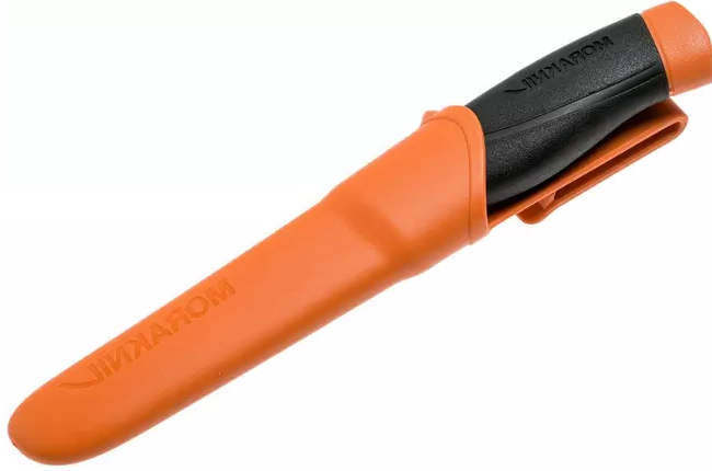Faca de bushcraft Morakniv Companion Heavy Duty Burnt Orange 13260