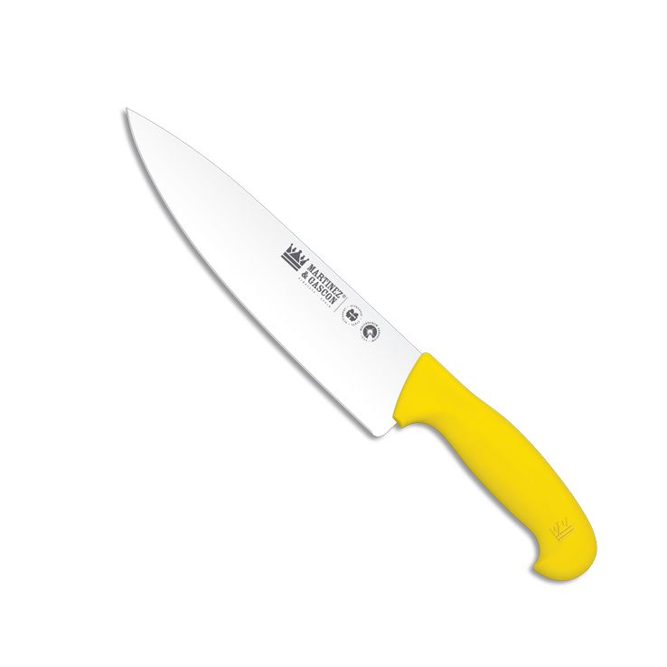 Coltello da macellaio con lama a punta da 22 cm e manico in polip...