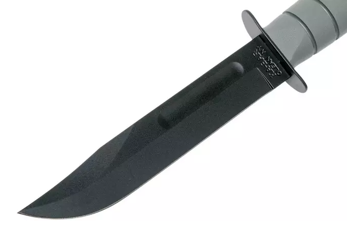 Coltello da combattimento Ka-Bar Full Size Foliage Green 5011 - lama da 17,8 cm e manico in Kraton.
