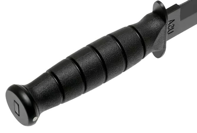 Coltello tattico Ka-Bar Kraton G Short Tanto 1254 - lama da 13 cm e fodero in cuoio