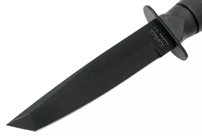 Coltello tattico Ka-Bar Kraton G Short Tanto 1254 - lama da 13 cm e fodero in cuoio