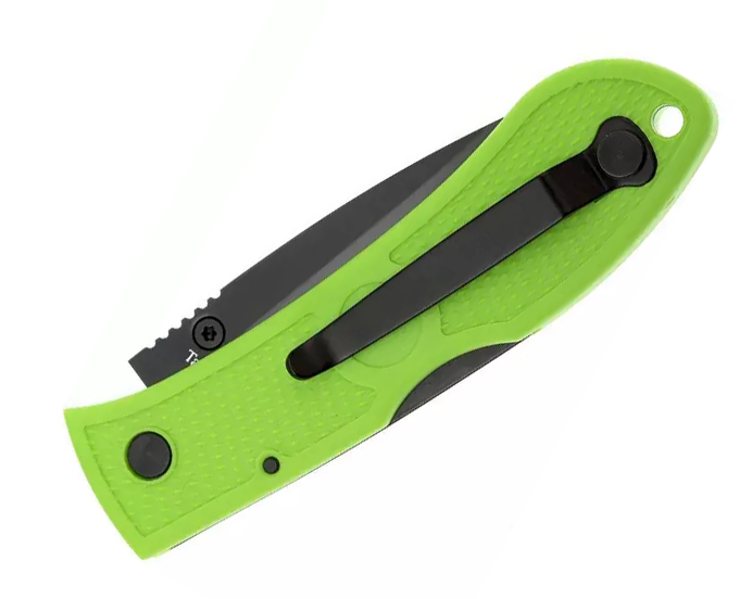Ka-Bar Mini Zombie Green Messer 4072ZG – 6 cm Klinge aus rostfreiem Stahl