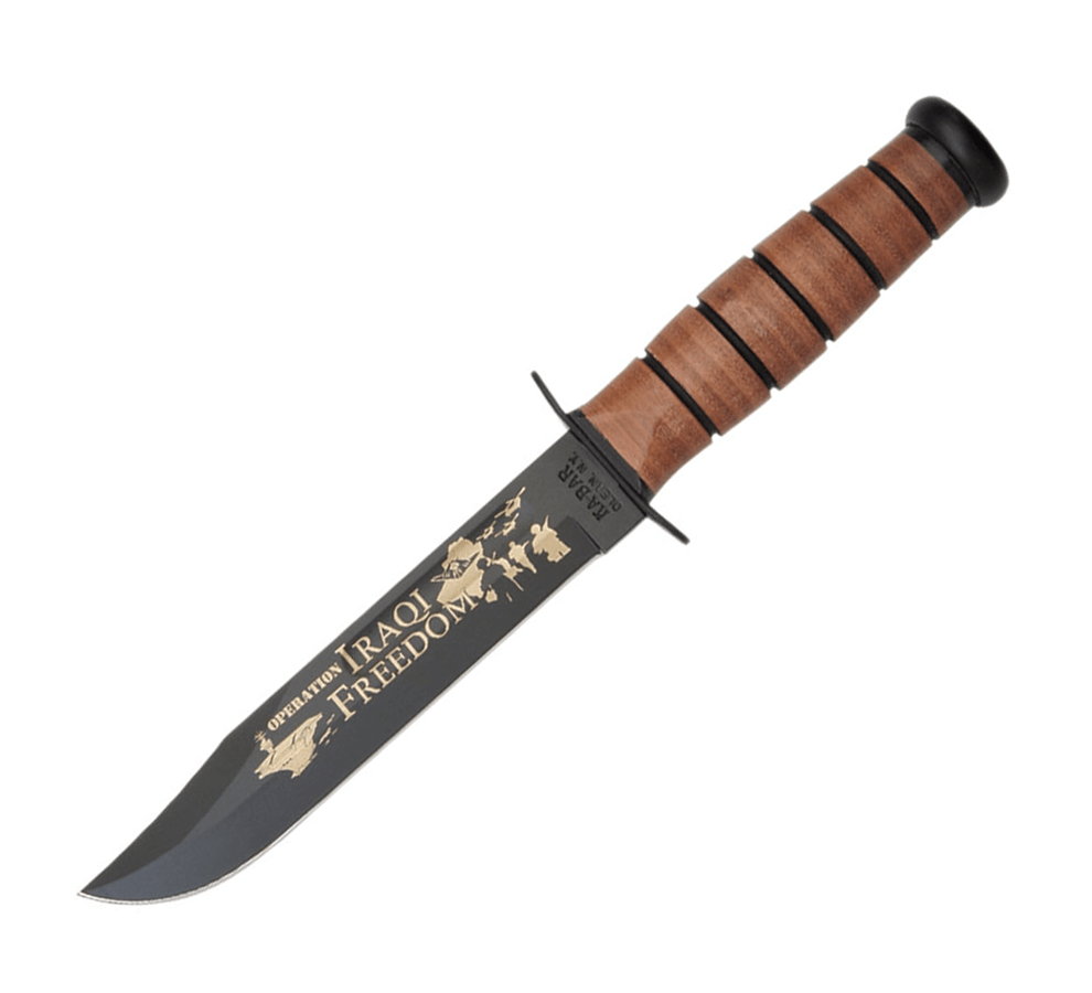 Ka-Bar 9127 Couteau commémoratif de la liberté irakienne - Armée des États-Unis