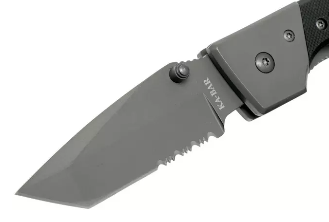 Coltello tascabile Ka-Bar Warthog Tanto 3075 - lama in acciaio inox da 7,6 cm