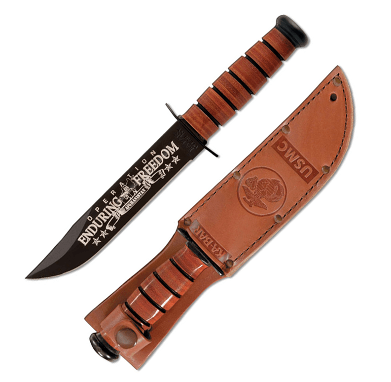 Couteau tactique Ka-Bar USMC OEF Afghanistan 9169 - Lame 17,8 cm