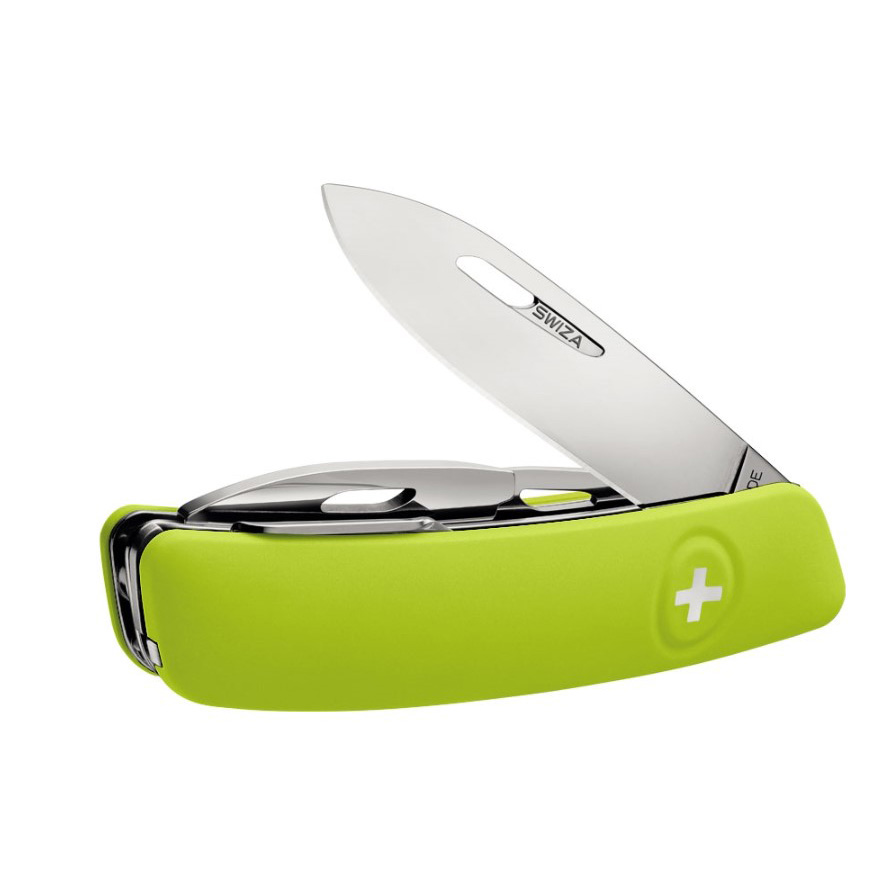 Coltello multiuso Swiza D03 Moss con 11 funzioni