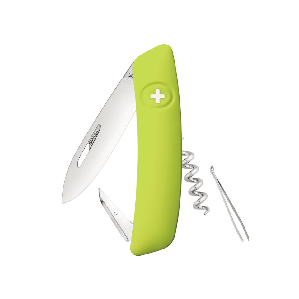 Swiza D01 Moss Mehrzweckmesser mit 6 Funktionen KNI.0010.1080