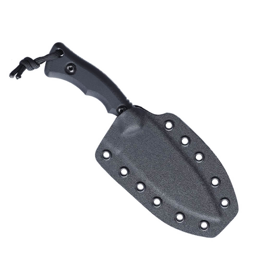 CRKT Bugsy Black 3605KV Taktisches Messer Gezahnt mit schwarzem G10-Griff