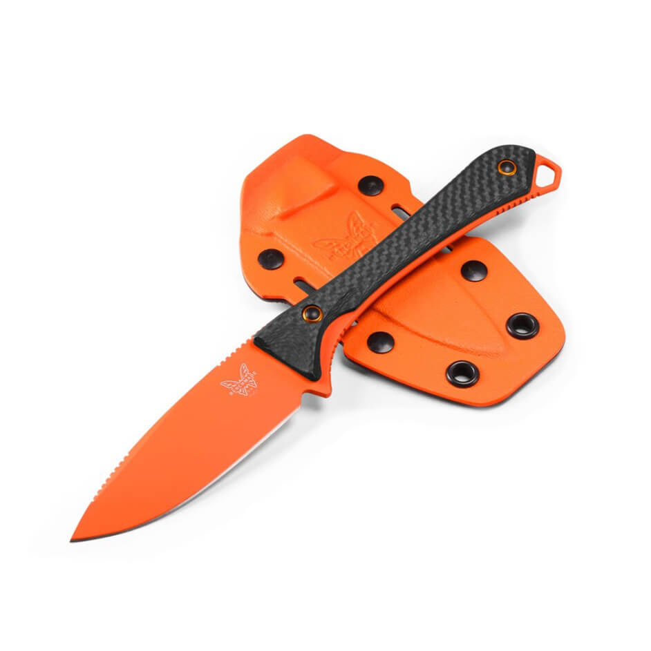 Benchmade Altitude 15201OR Taktisches Messer mit Kohlefasergriff