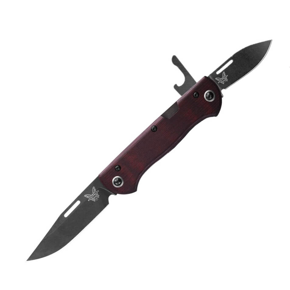 Benchmade Weekender 317BK-02 Taschenmesser mit Micarta-Griff