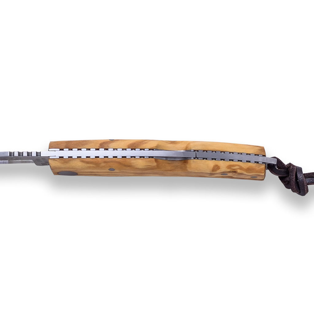 Joker Iberica Taschenmesser mit Olivenholzgriff und 8 cm Klinge NO148