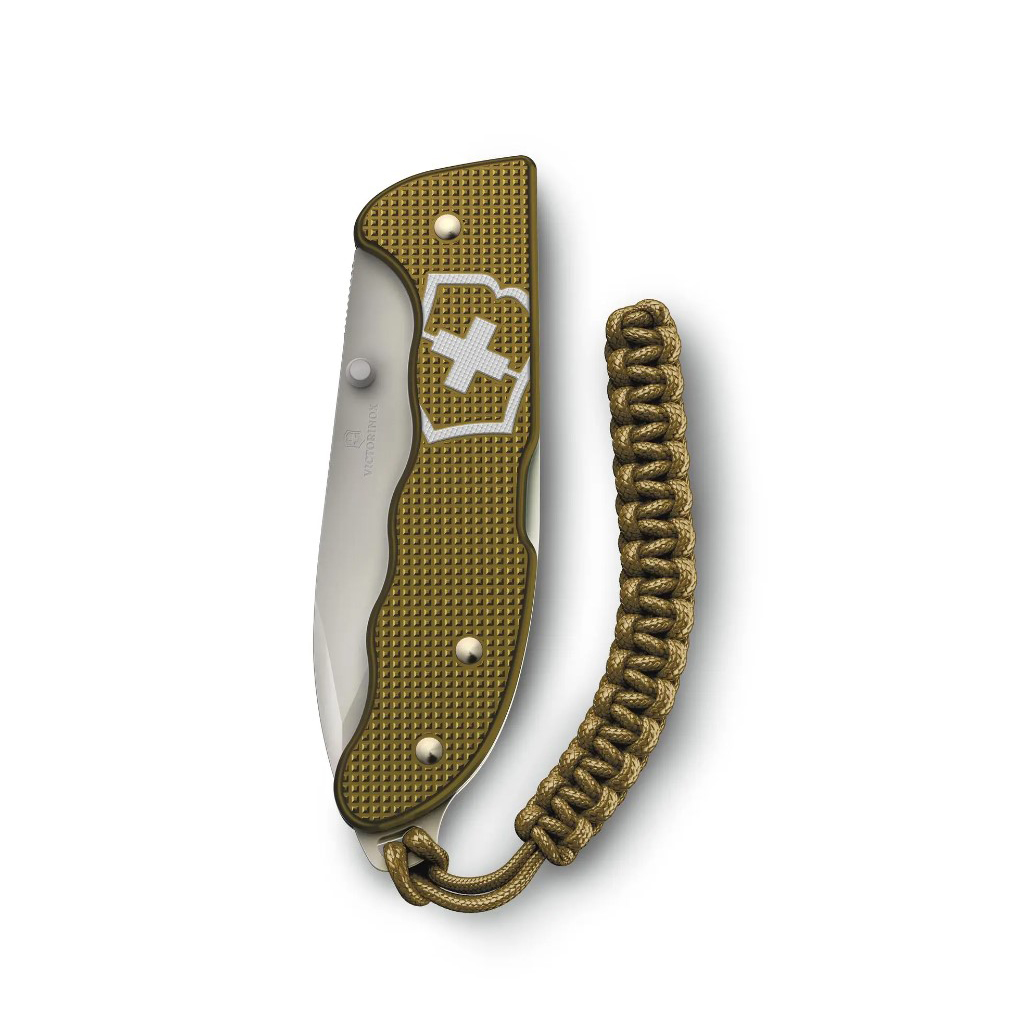 Canivete de edição limitada 2024 Evoke Alox Victorinox marrom