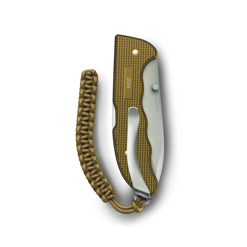 Canivete de edição limitada 2024 Evoke Alox Victorinox marrom