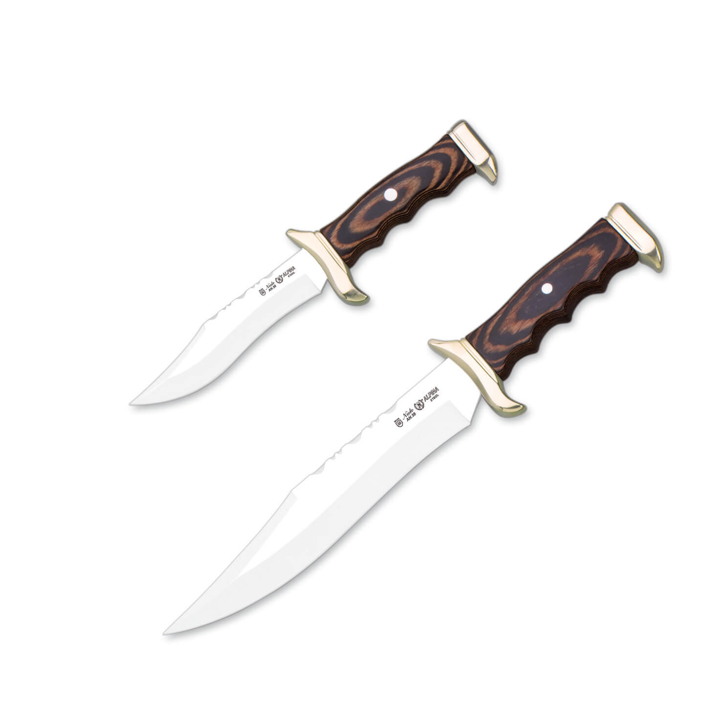 Bowie Nieto Alpino 2 in 1 Messer mit Ausdauergriff und 23 und 11 ...