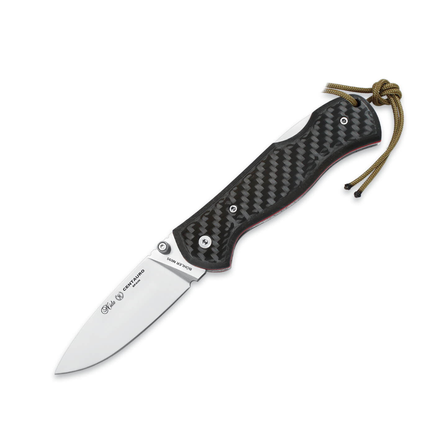 Nieto Centauro Taschenmesser mit Kohlefasergriff