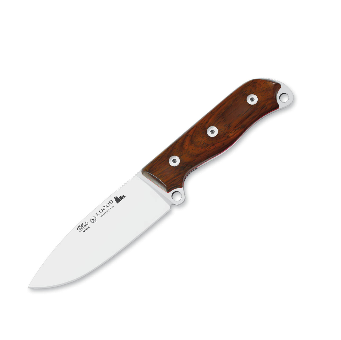 Nieto Lucus knife with cocobolo handle and 11.5 cm blade