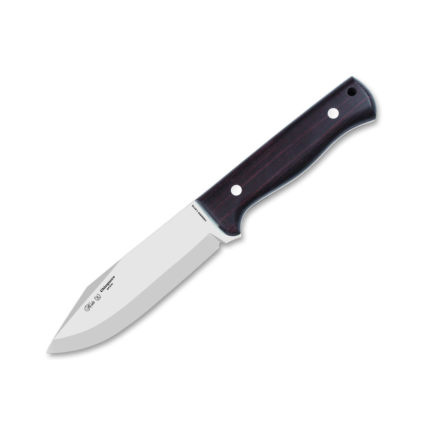 Nieto Chisquero-Messer mit Griff aus violettem Holz und 11,5 cm K...