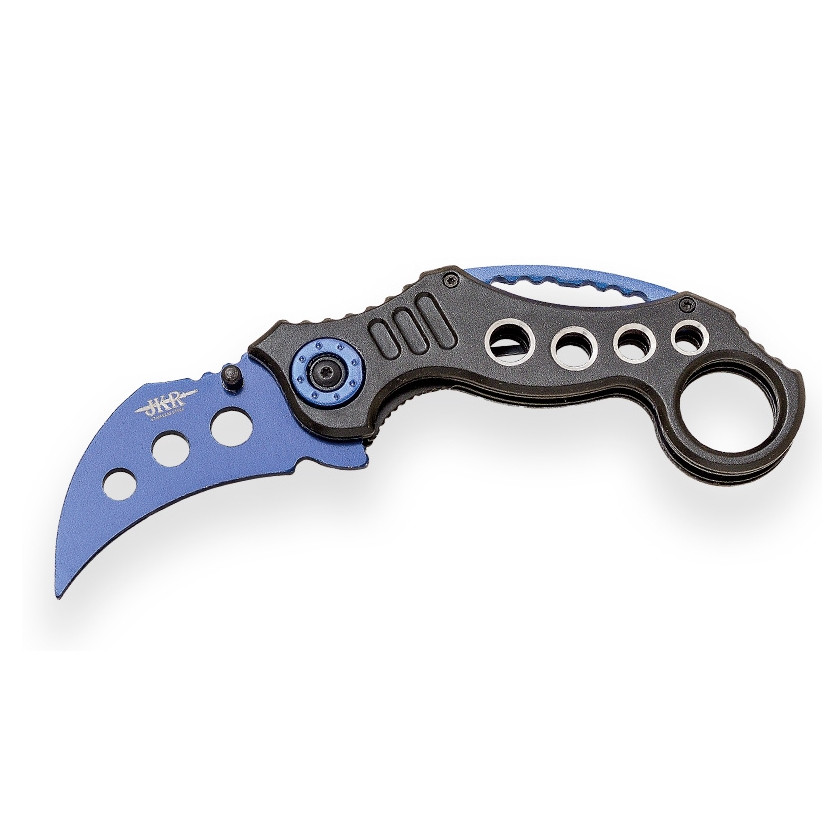 Karambit Trainingsmesser, 7,3 cm Klinge, manuell zu öffnen von JK...