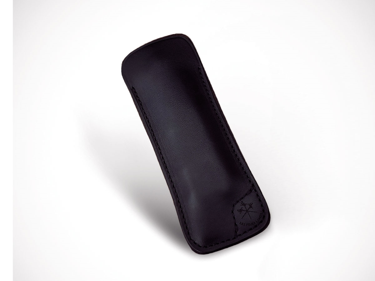 Funda para navaja de bolsillo Fodero Cuoio Naturale Black
