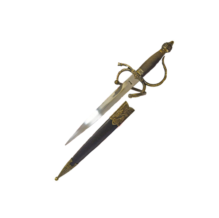 Antiker Amont-Dolch mit Bronzegriff