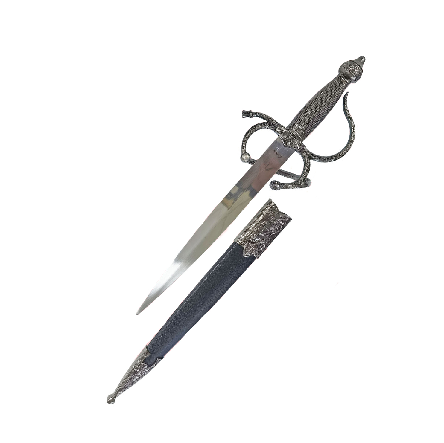 Antiker Amont-Dolch mit Nickelgriff