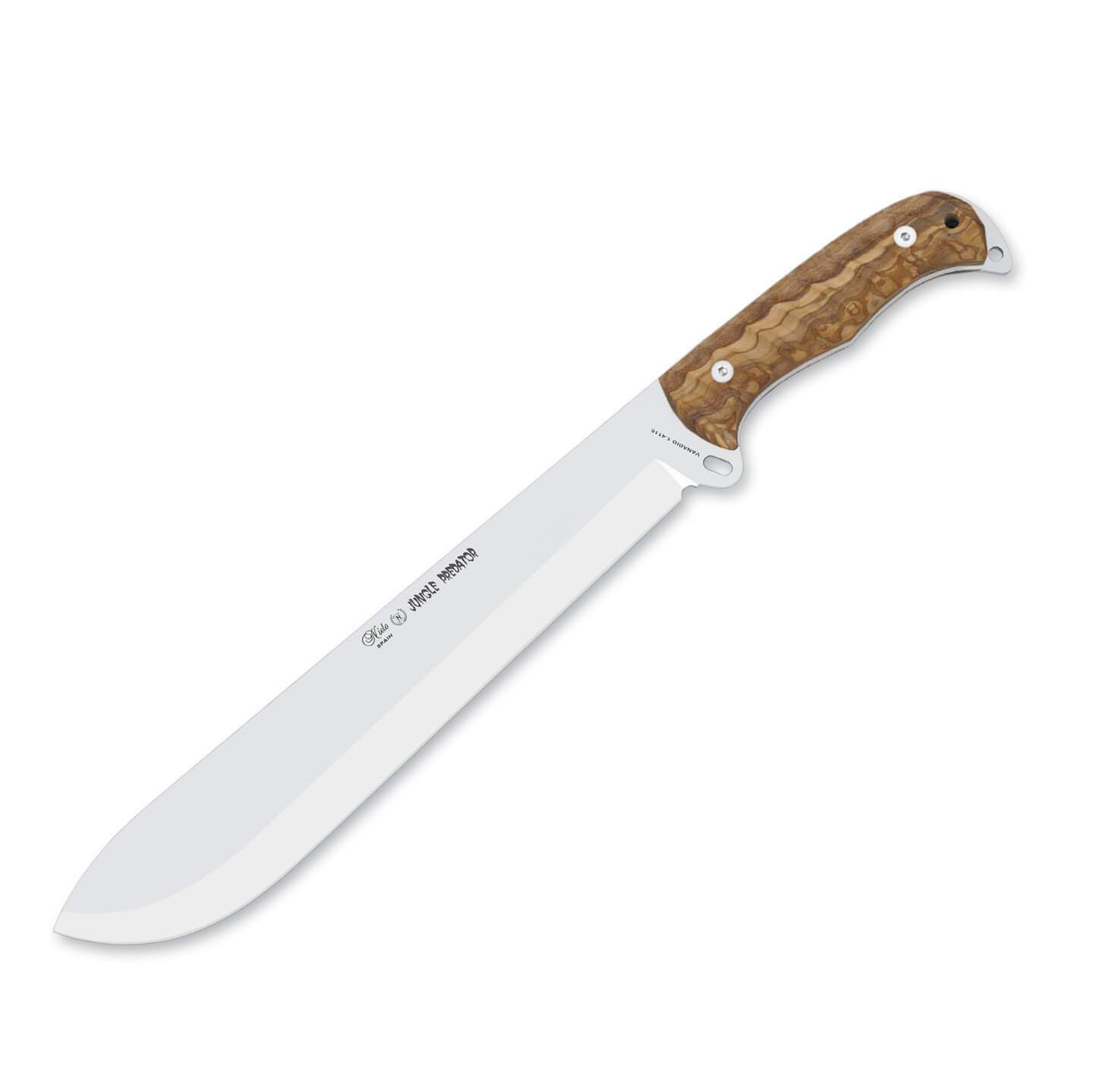 Machette Nieto Jungle Predator avec manche en bois d'olivier et l...