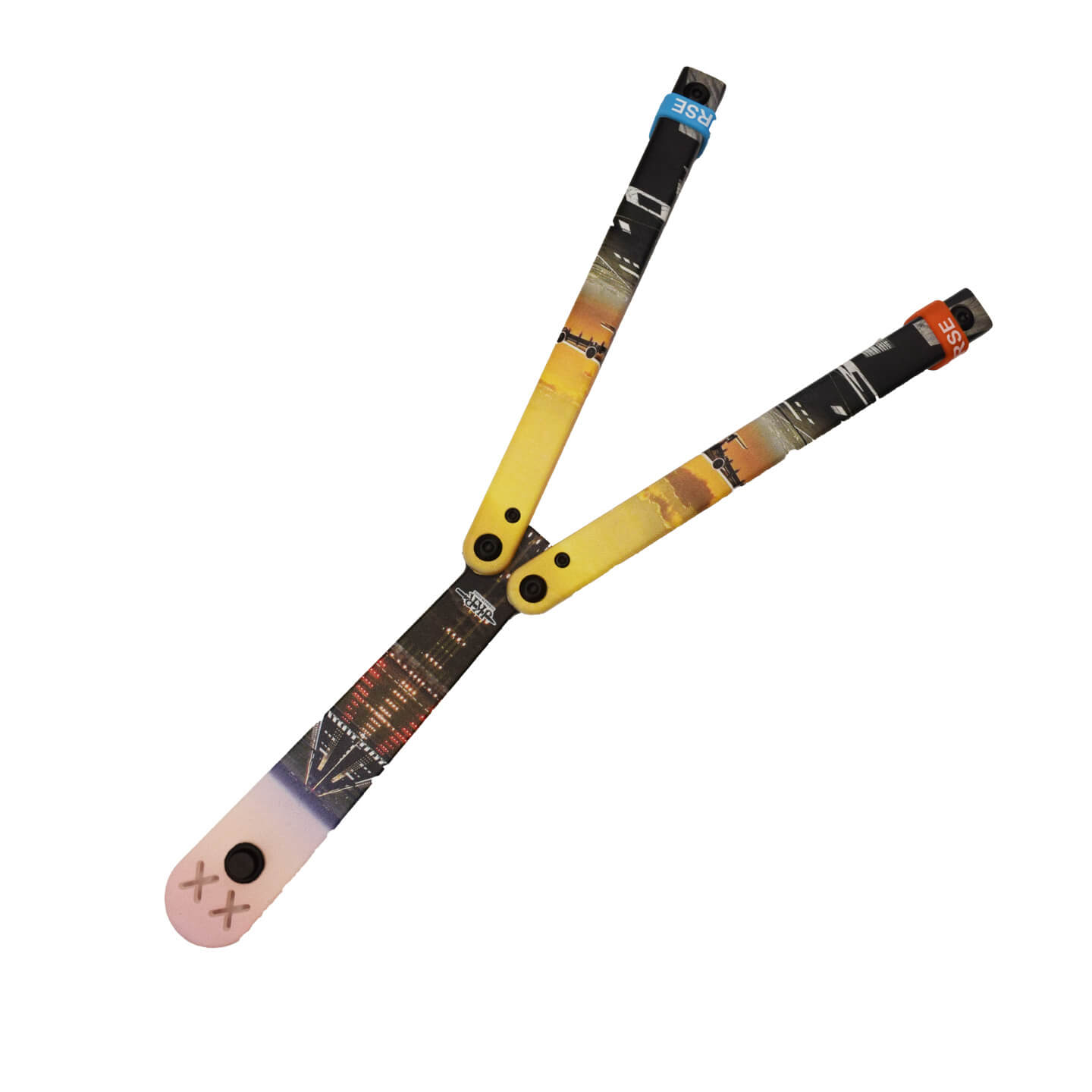 Couteau papillon d'entraînement JKR en plastique