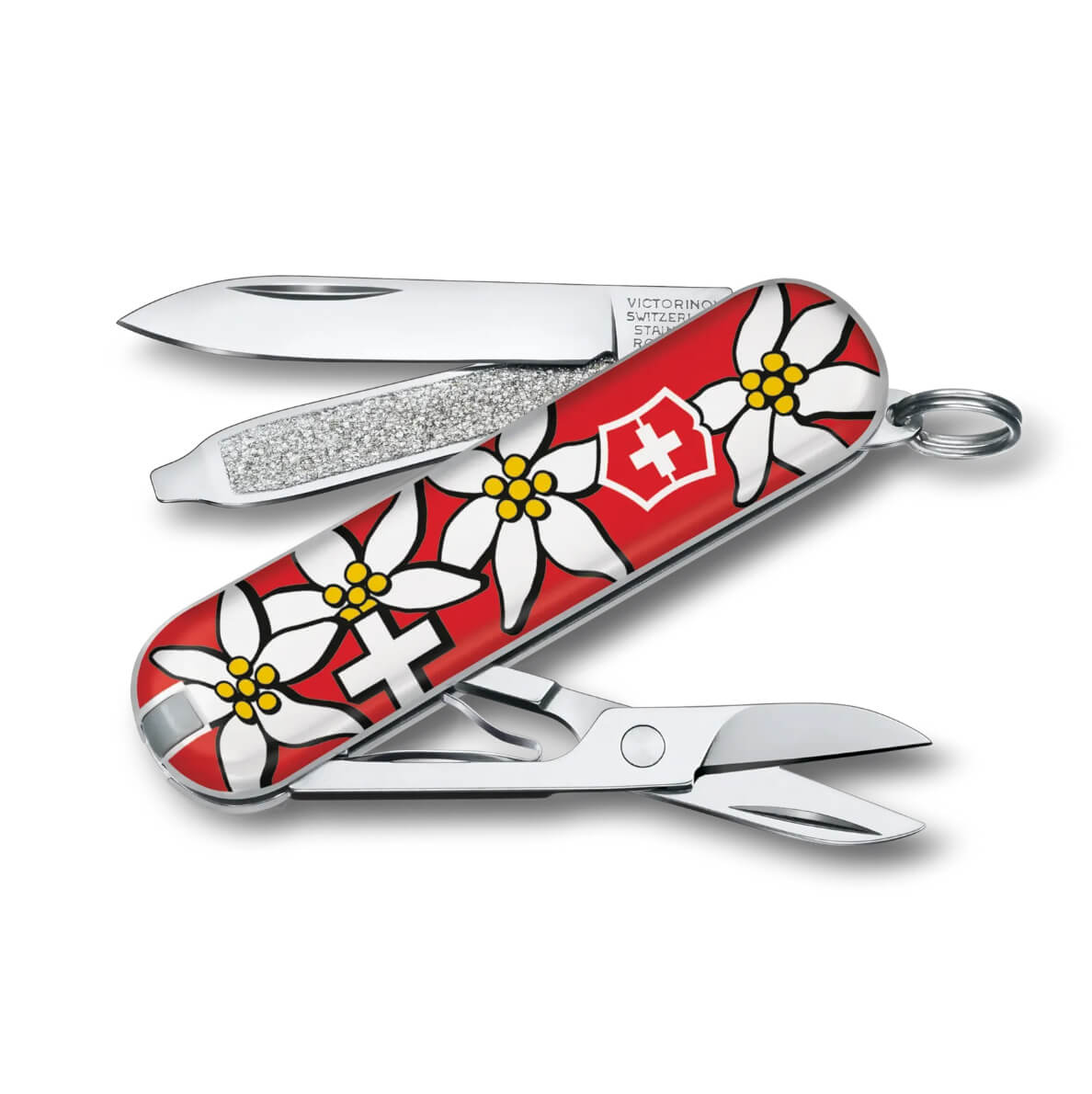 Canivete suíço Victorinox Classic SD Edelweiss com 7 funções