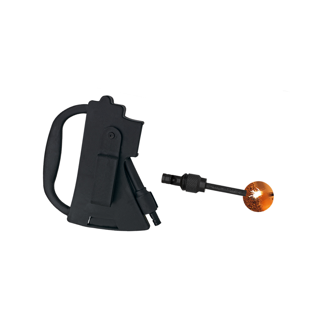 Taktische Axt mit schwarzer Klinge, Skinner und Säge