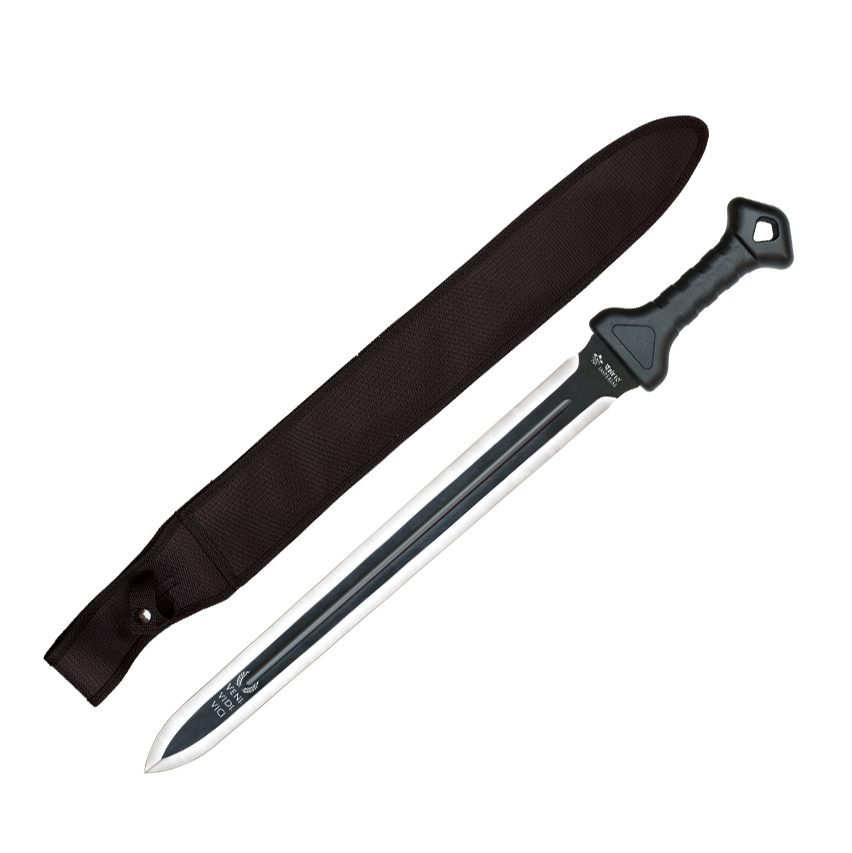 Römisches Schwert Veni Vidi Vici mit 50 cm Klinge und schwarzem A...