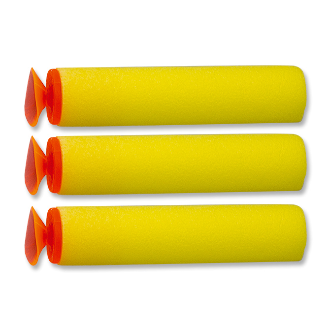 Ballesta de madera con ventosas